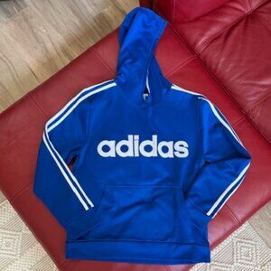Adidas Blue Hoodie - EUC